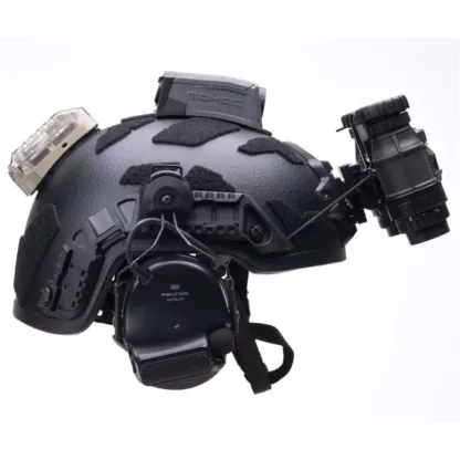 PGD ARCH helmet black side equipped